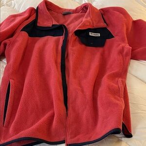 Columbia Coral Fleece Jacket with Navy Details